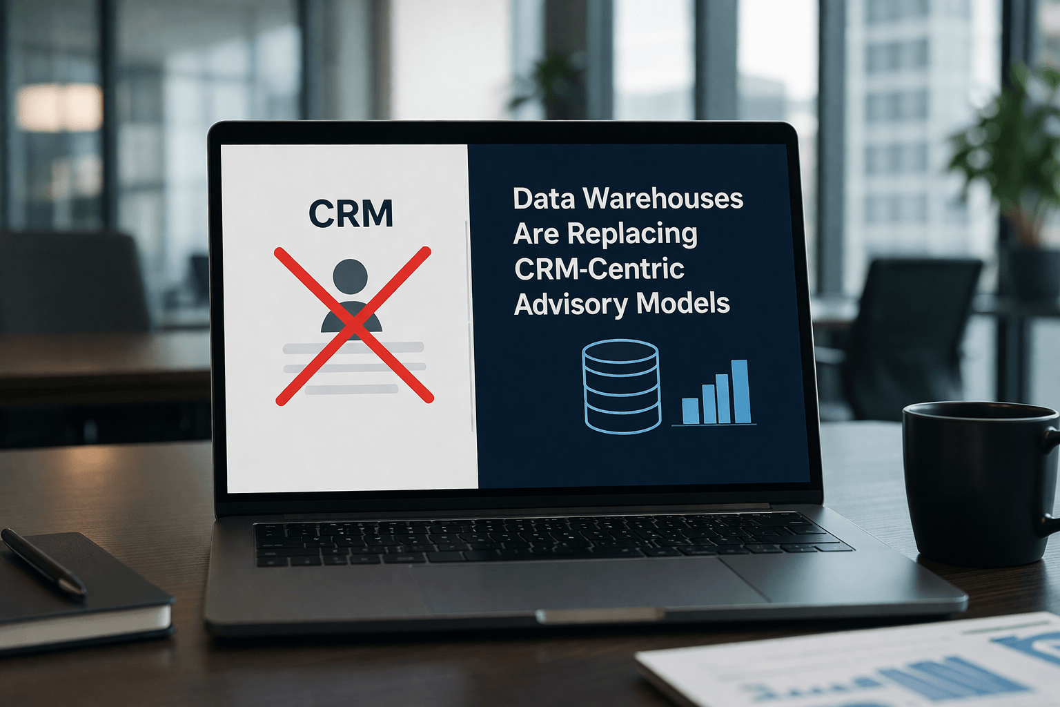 Pourquoi les Data Warehouses Remplacent les Modèles de Conseil Centrés sur le CRM
